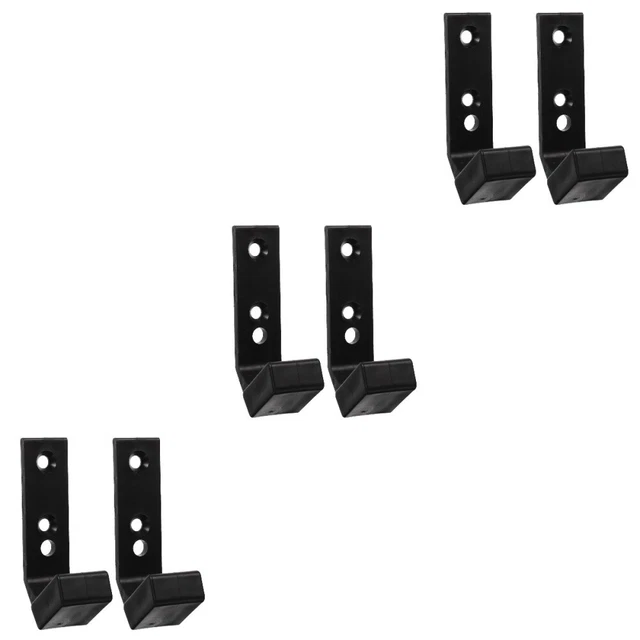 6 pièces heavy duty mount support de barre de poids pour home haltères