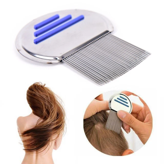 Nitty Gritty Lice Nit Comb Head Lice Treatment Stainless Steel Metal Comb