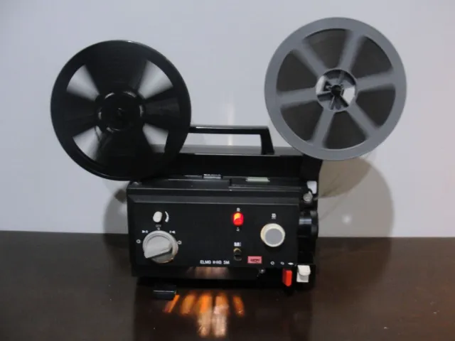 ELMO K-110 SM Super 8 & Standard 8mm Movie Projector  ~SERVICED~