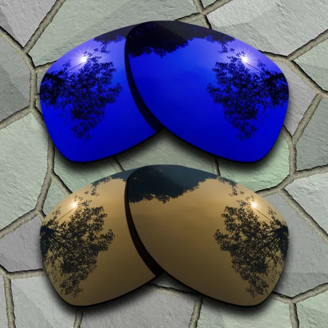 Violet Blue&Bronze Copper Polarized Lenses Replacement For-Oakley Dispatch 2