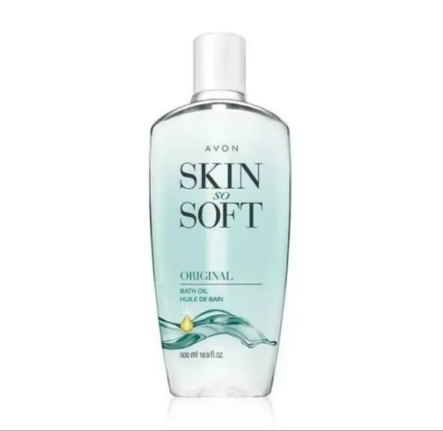 Aceite de baño original Avon Skin So Soft SSS 5 FL OZ totalmente nuevo sellado