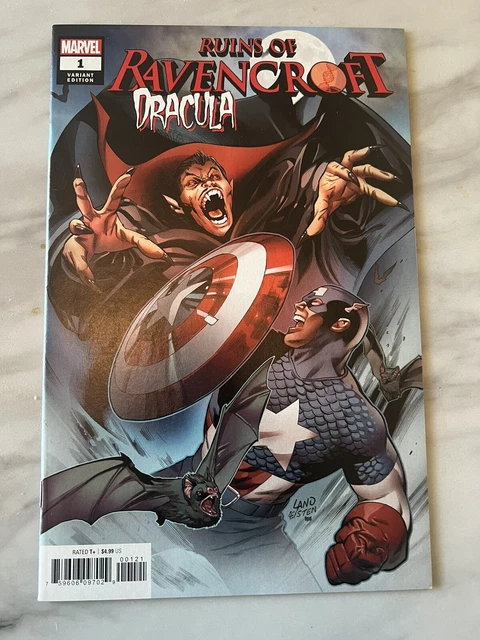 Ruins of Ravencroft  Dracula #1B  MARVEL Comics 2020 VF/NM  LAND VARIANT