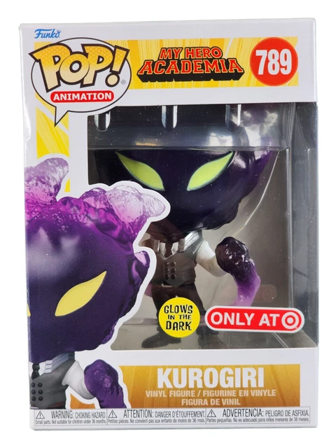 Funko Pop! My Hero Academia – Kurogiri Glow In The Dark : Figurine Vinyle Qui Brille Dans Le Noir, Serviteur De La Ligue Des Méchants, 9,5 Cm