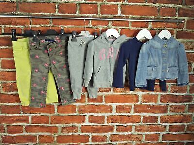 Girls Bundle 18-24 Months Baby Gap Joggers Hoodie Jeans T-Shirt Denim Sz 92Cm