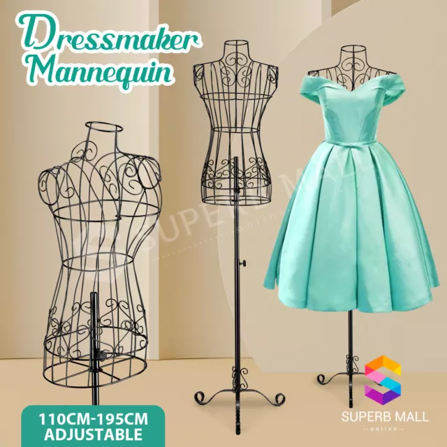 Female Mannequin Torso Manikin Dummy Tailor Dressmaker Dress Form Model Stand