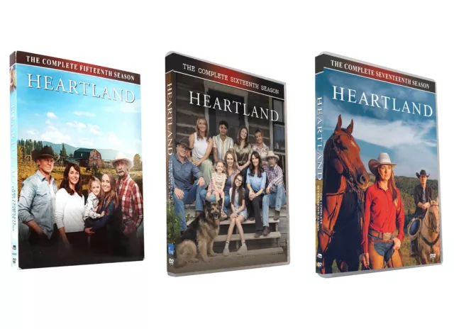 Heartland: The Complete Seasons 15+16+17 (DVD, 2023, 10-Disc Box Set) New Sealed