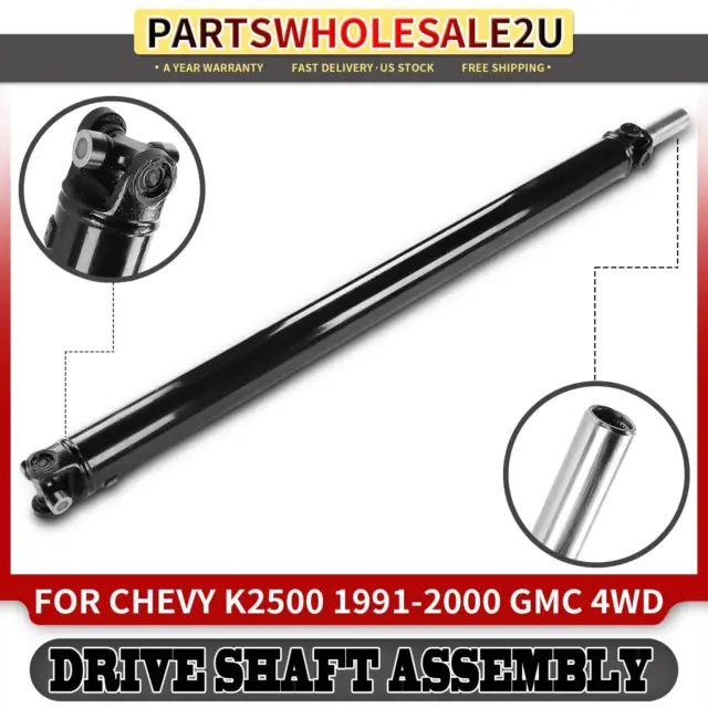 Rear Side Driveshaft Prop Shaft Assembly for Chevy K1500 K2500 Suburban GMC 4WD
