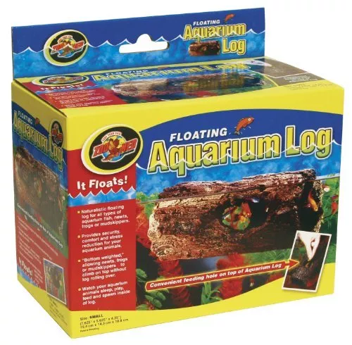 Zoo Med Small Floating Aquarium Log, 6" x 3.25" x 3.2" , FA10