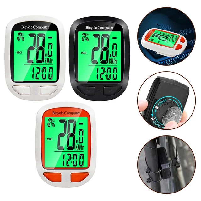 Compteur Vélo,compteur De Vitesse De Vélo Sans Fil IC321,compteur De