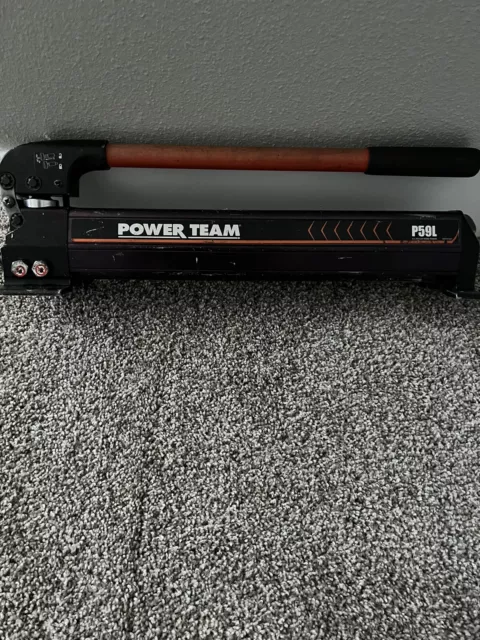Power Team P59 - Two Speed Hydraulic Hand Pump 10,000psi