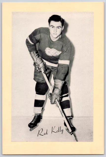 Red Kelly 1948-64 Beehive Corn Syrup Group 2 Detroit Red Wings Hockey Photo