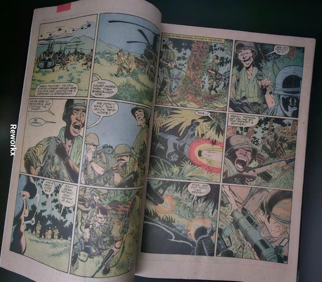 THE 'NAM Marvel Comics No. 9 "Pride Goeth" 1988 Doug Murray RAW 3
