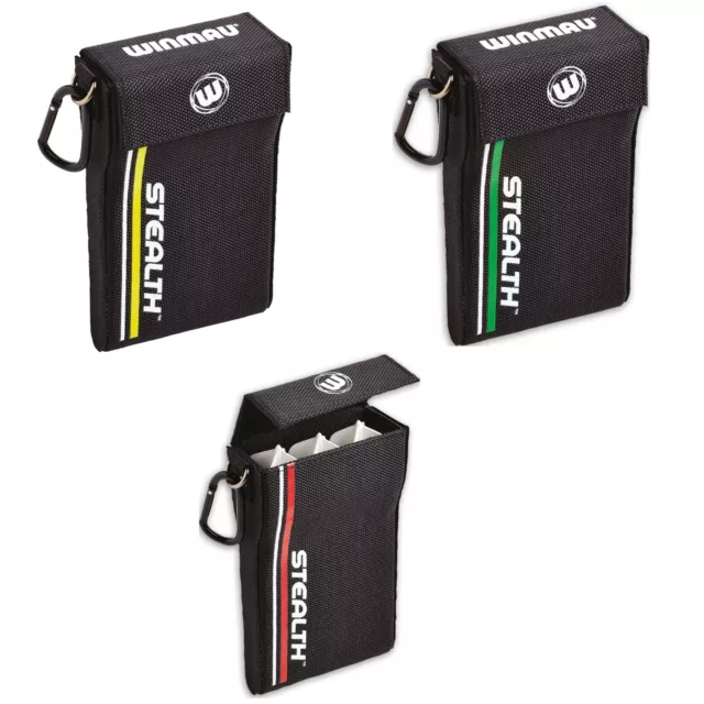 Winmau Stealth Dart Case - Holds Fully Assembled Darts - Magnetic Strap