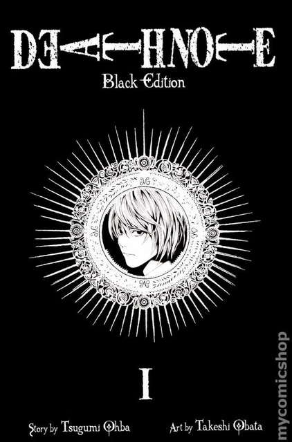 Death Note TPB Black Edition #1-REP VF 2010 Stock Image