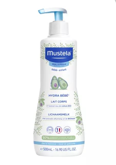 Mustela Gentle Cleansing Gel with Avocado 500ml-Hair&Body (Suitable From Birth)