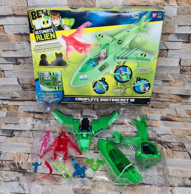 BEN 10 ULTIMATE Alien Rocket Van Rust Bucket 3 véhicules et figurines ...