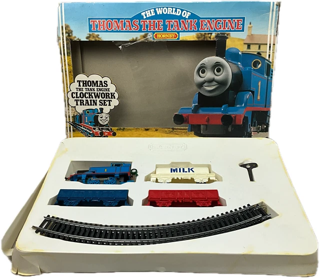 *HORNBY THE WORLD Of Thomas The Tank Engine Clockwork Train Set -1984 ...