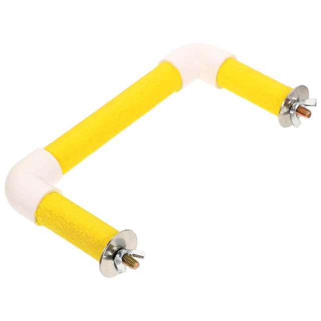 GABBIA PER UCCELLINI Pappagallo Parrocchetto Persico Pappagallo Posatoio Supporto Per Uccellini - 3