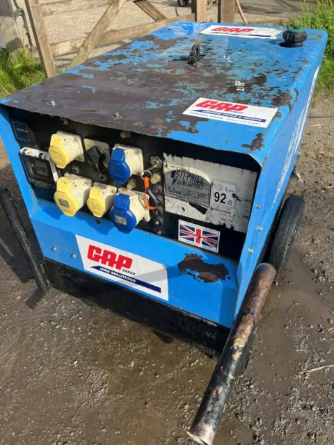 Stephill 6Kva 240/110V Yanmar Diesel Powered Site Generator £995+ Vat