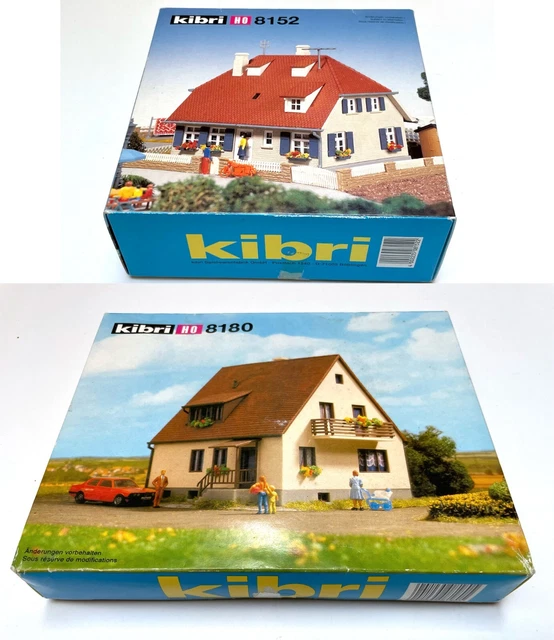 Kibri ho 8352 maquette maison mitoyenne de ville habitation immeuble decor train - Collection