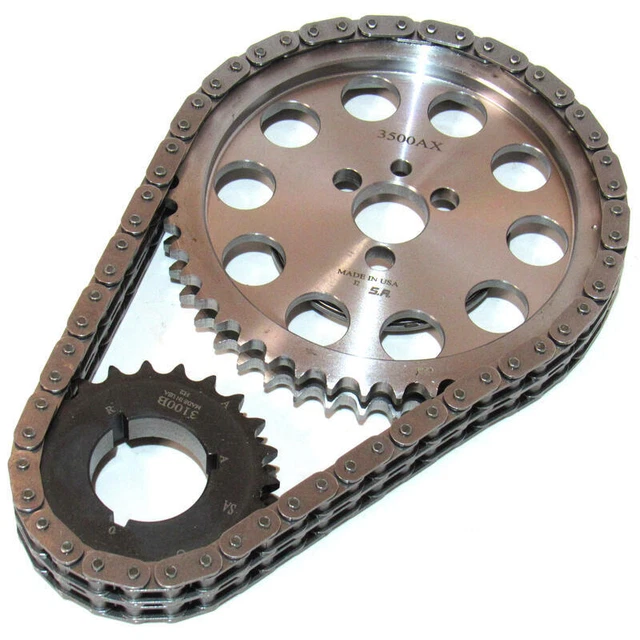 Renegade Timing Set 9-4600T; Pro Series Iwis Double Roller for 262-400 SBC