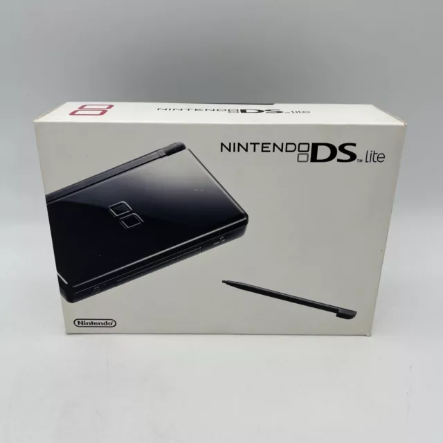 Console Nintendo DS lite noir avec boite notice cale et chargeur -