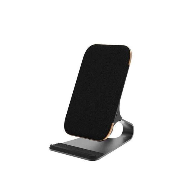 20w Twin Coil Design Fast Wireless Charging Stand with Metal Base