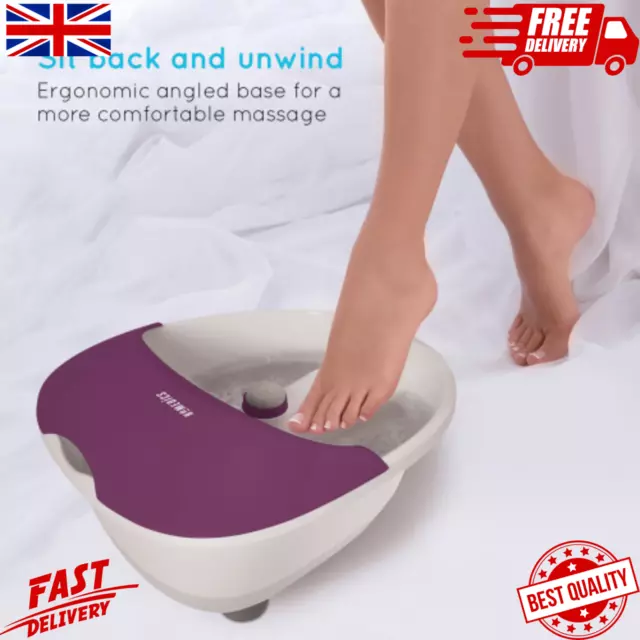 !! HoMedics Luxury Foot Spa & Nail Kit in Purple, Nail Care - Foot Care!!!