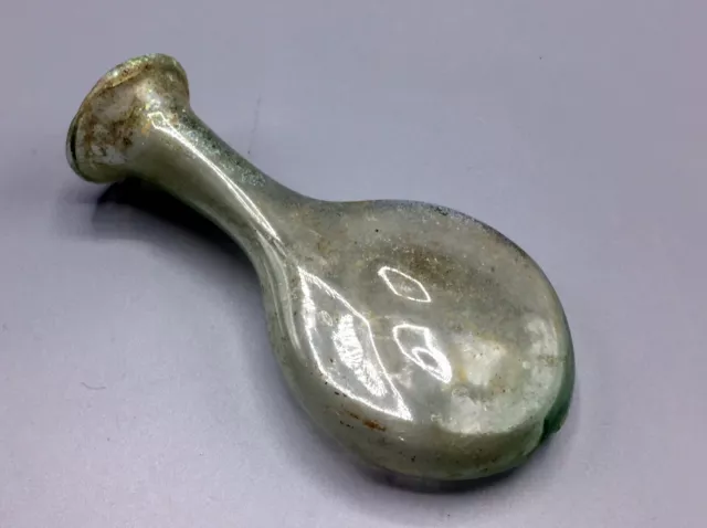 Ancient Roman Glass "Pilgrim's Flask"  --E. Rafn Collection