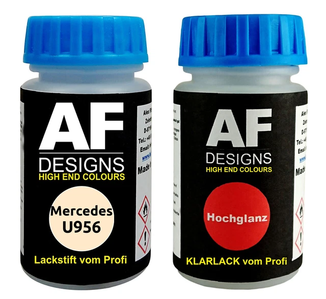 CRAYON-PEINTURE MERCEDES / Daimler Benz U956 Hell-Elfenbein + Vernis ...