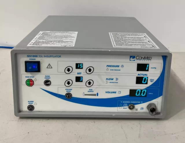 Conmed GS1000 35L Abdominal Insufflator