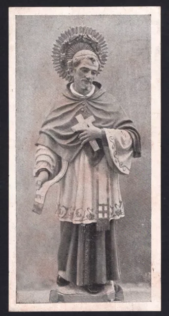 santino antico de San Carlos Borromeo image pieuse holy card estampa