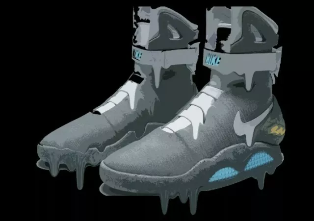 Nike Air Mag Back To The Future V3 Version Sz 8.5 Please See Description  $550.00 - Picclick