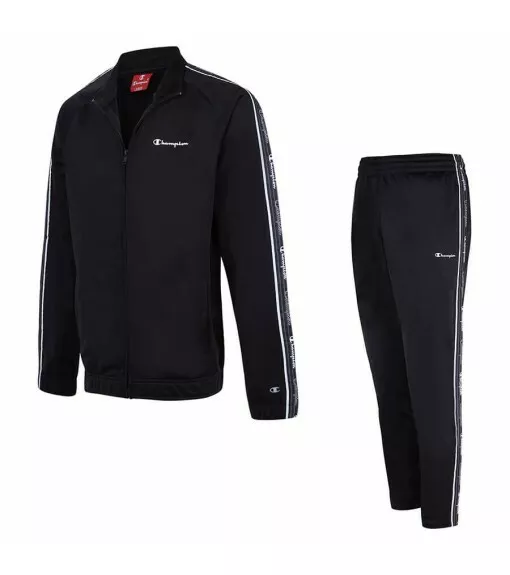 TUTA ACETATO UOMO CHAMPION Full zip pantalone dritto 214424 KK001