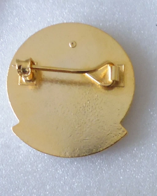 LEEDS UNITED FOOTBALL Enamel Pin Badge DUBLIN BRANCH Supporters Club wb