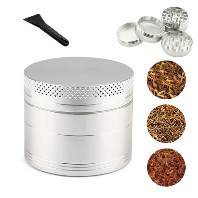 SALE 4-Layer Herb Tobacco Grinder Spice Metal Alloy Hand Muller Smoke Crusher