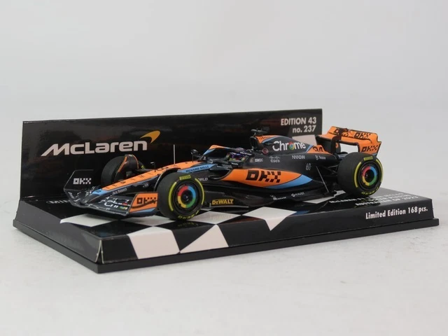 Minichamps 1/43 McLaren F1 MCL60 #81 – Oscar Piastri – GP Bahreïn 2023