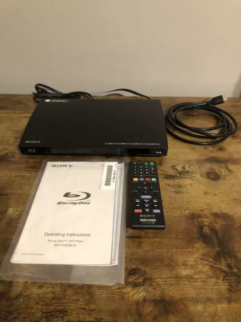 Sony BDP-BX18 Blu-Ray / DVD Player W/ Remote Control FREE SHIPPING Tested