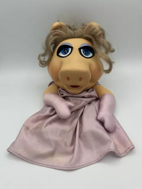 1977 Fisher Price MISS PIGGY MUPPET PUPPET Jim Henson Muppets Vintage