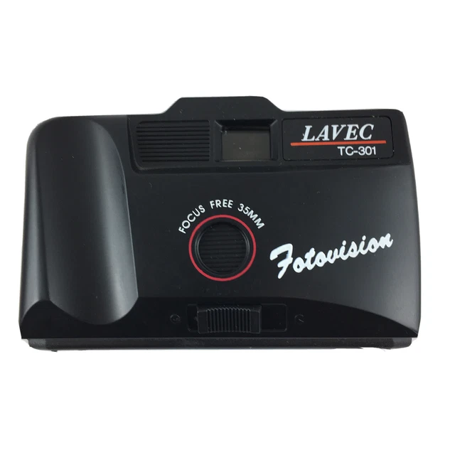 Cámara LAVEC TC-301 enfoque fotovisión libre 35 mm con estuche sin probar