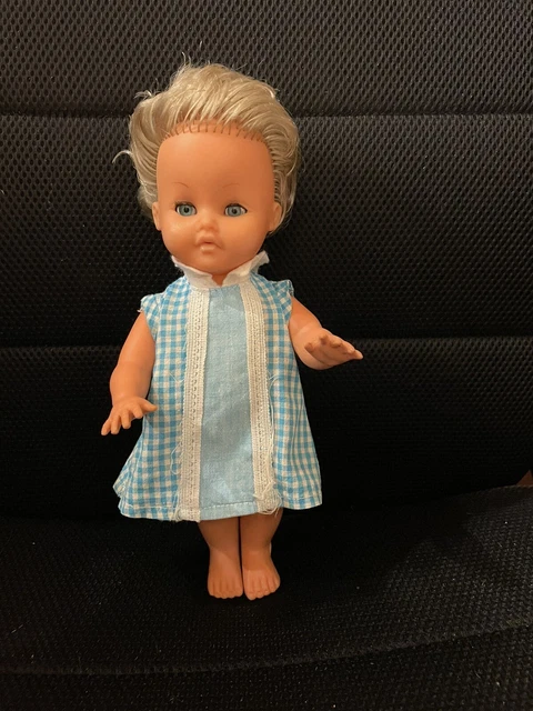 Grande poupée ancienne en celluloïd – Années 1950 – 60 cm - Collection