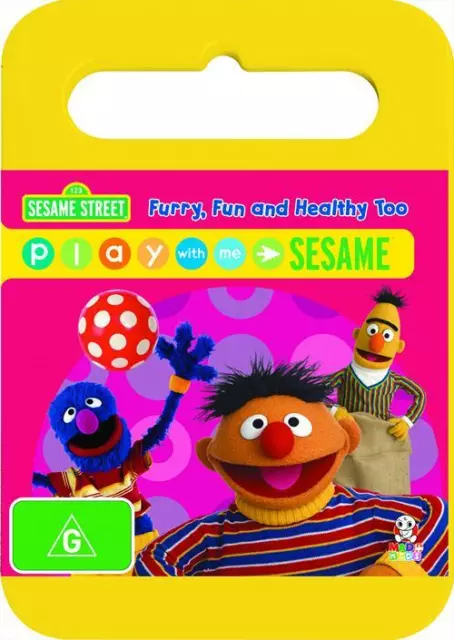 PLAY WITH ME Sesame - Furry, Fun and Healthy Too! (DVD, 2006