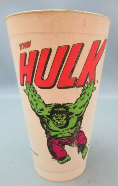 7 ELEVEN (plastic cup) THE HULK 1975 years