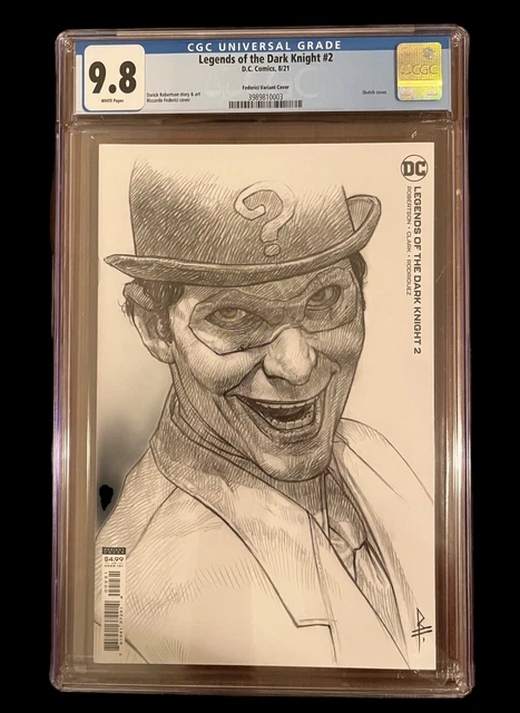 Legends of the Dark Knight #2 - 1:25 Federici - CGC 9.8