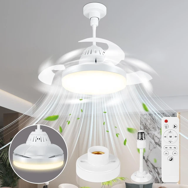 VENTILATORE A SOFFITTO PLAFONIERA CON LUCE DIMMERABILE | Acquista su Cose&Cose