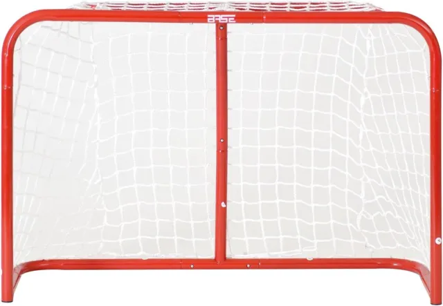 Base Streethockey 74621 Hockey Goals 32 Inches Including Sticks and Ball Red
