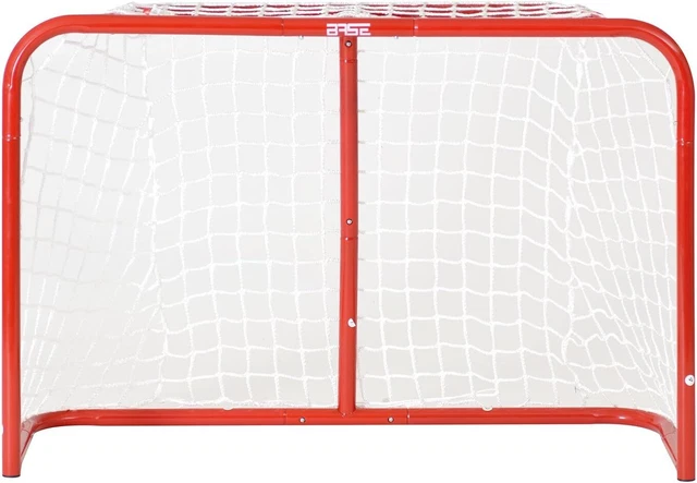 Base Streethockey 74621 Hockey Goals 32 Inches Including Sticks and Ball Red