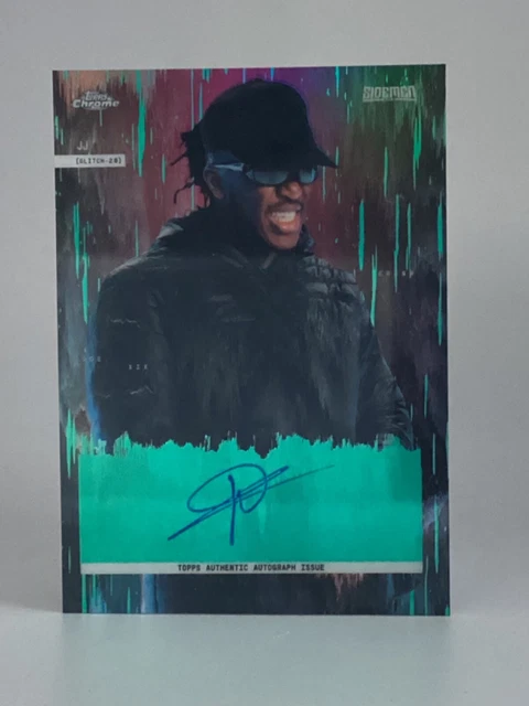Topps Sidemen Chrome Sidecards 2023 On Card Auto Ksi 176/250 Glitch 2.0
