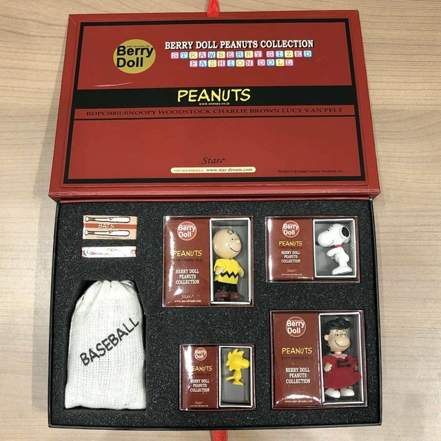 BERRY DOLL PEANUTS COLLECTION SNOOPY Charlie Brown Woodstock Lucy