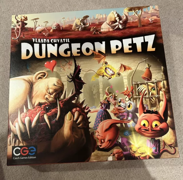 Dungeon Petz Board Game New Czech Games Edition